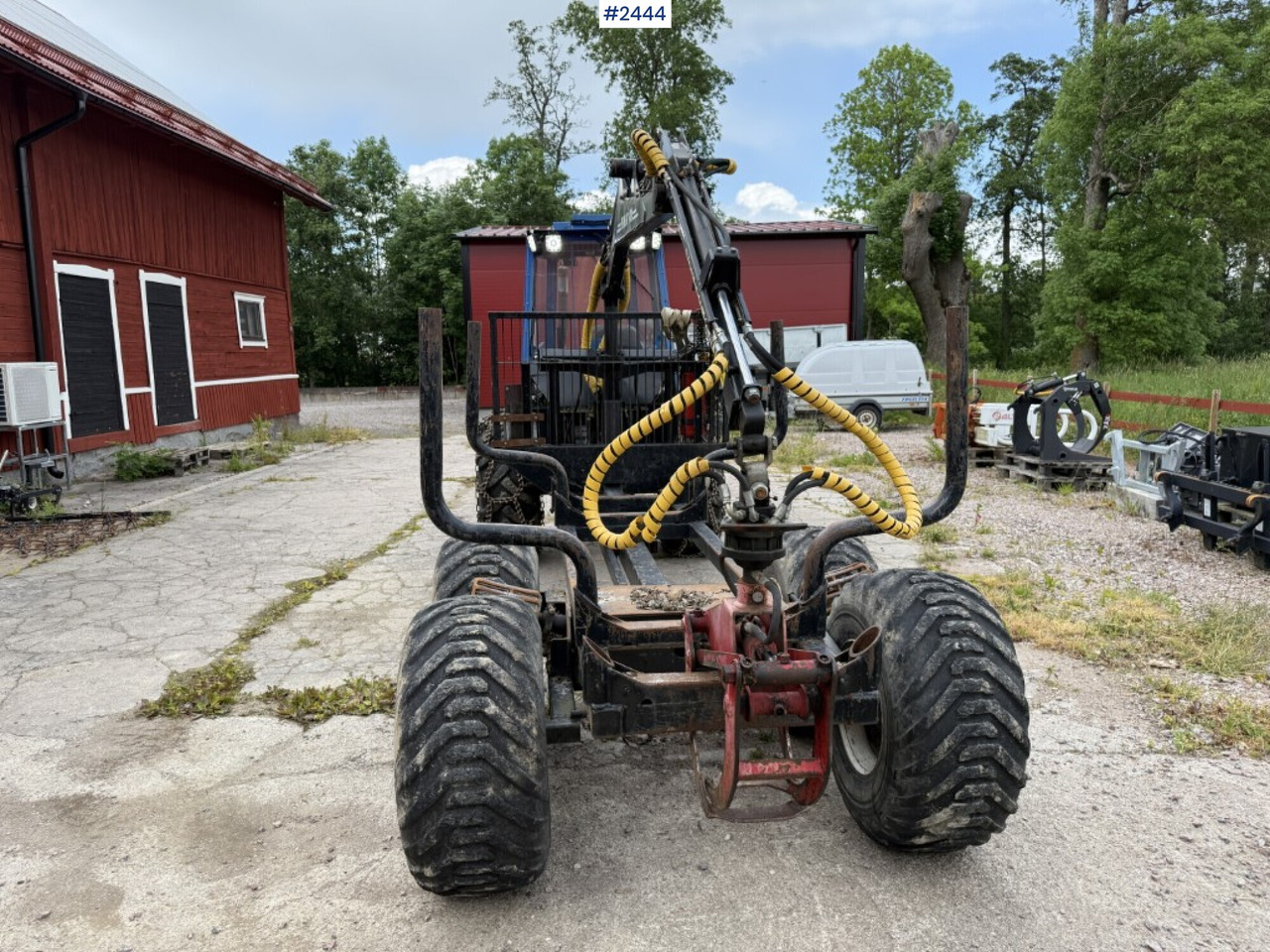 Forwarder Vimek 606 TT 6WD - Porteur: photos 4 Forwarder Vimek 606 TT 6WD - Porteur: photos 4