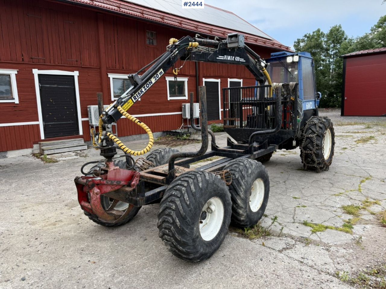 Forwarder Vimek 606 TT 6WD - Porteur: photos 5 Forwarder Vimek 606 TT 6WD - Porteur: photos 5