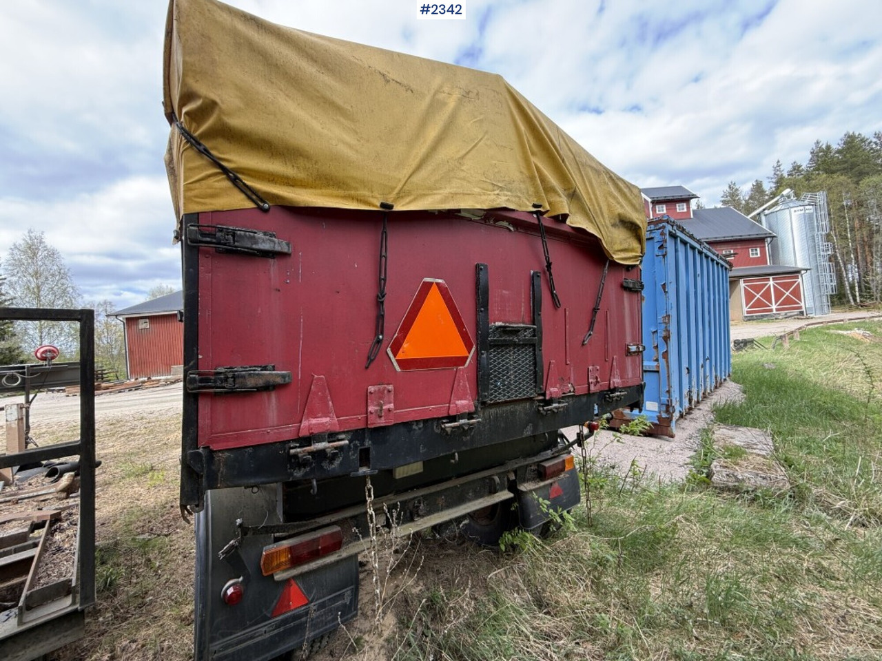 Grain wagon Tjörnarpssläp 20MTMT - Benne agricole: photos 4 Grain wagon Tjörnarpssläp 20MTMT - Benne agricole: photos 4