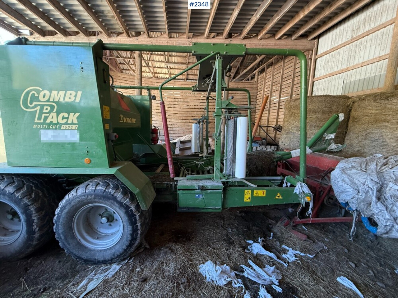 Krone Combi pack Multi-Cut 1500 round baler - Matériel de fenaison: photos 5 Krone Combi pack Multi-Cut 1500 round baler - Matériel de fenaison: photos 5