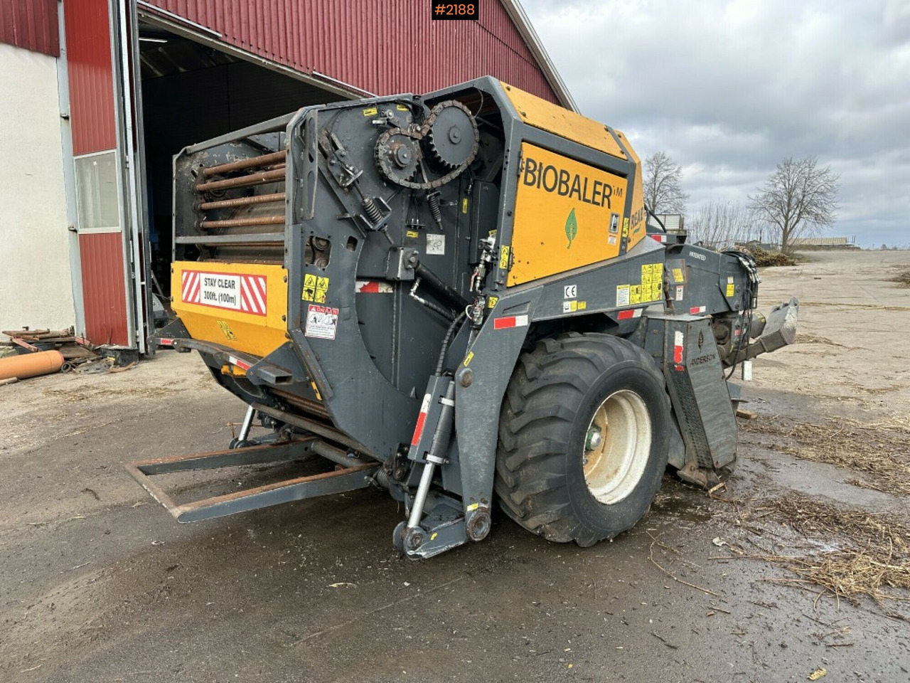 Baler Anderson Biobaler WB-55 - Matériel forestier: photos 2 Baler Anderson Biobaler WB-55 - Matériel forestier: photos 2