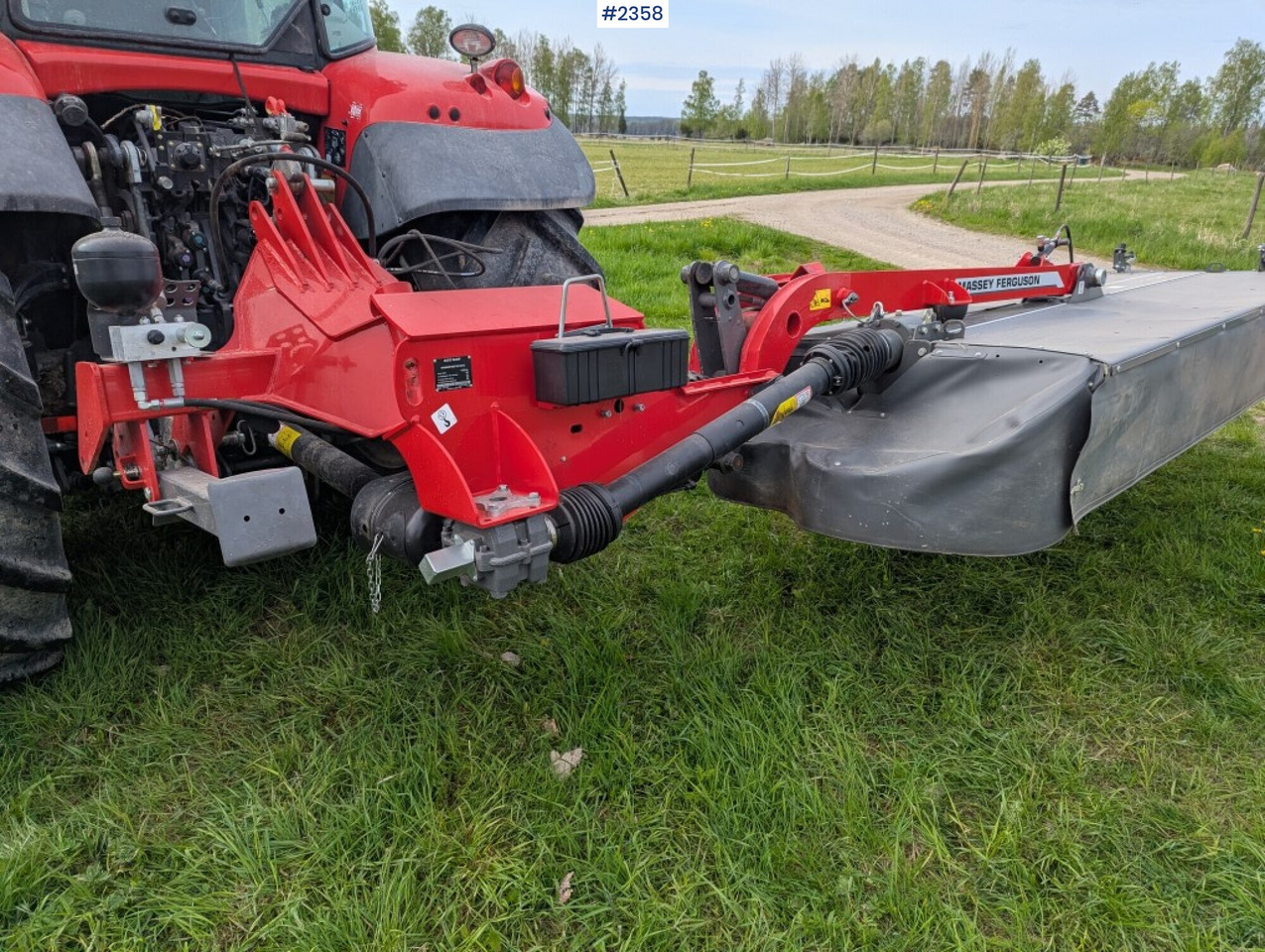 Mower, Massey Ferguson DM 367 TL-V - Matériel de fenaison: photos 4 Mower, Massey Ferguson DM 367 TL-V - Matériel de fenaison: photos 4