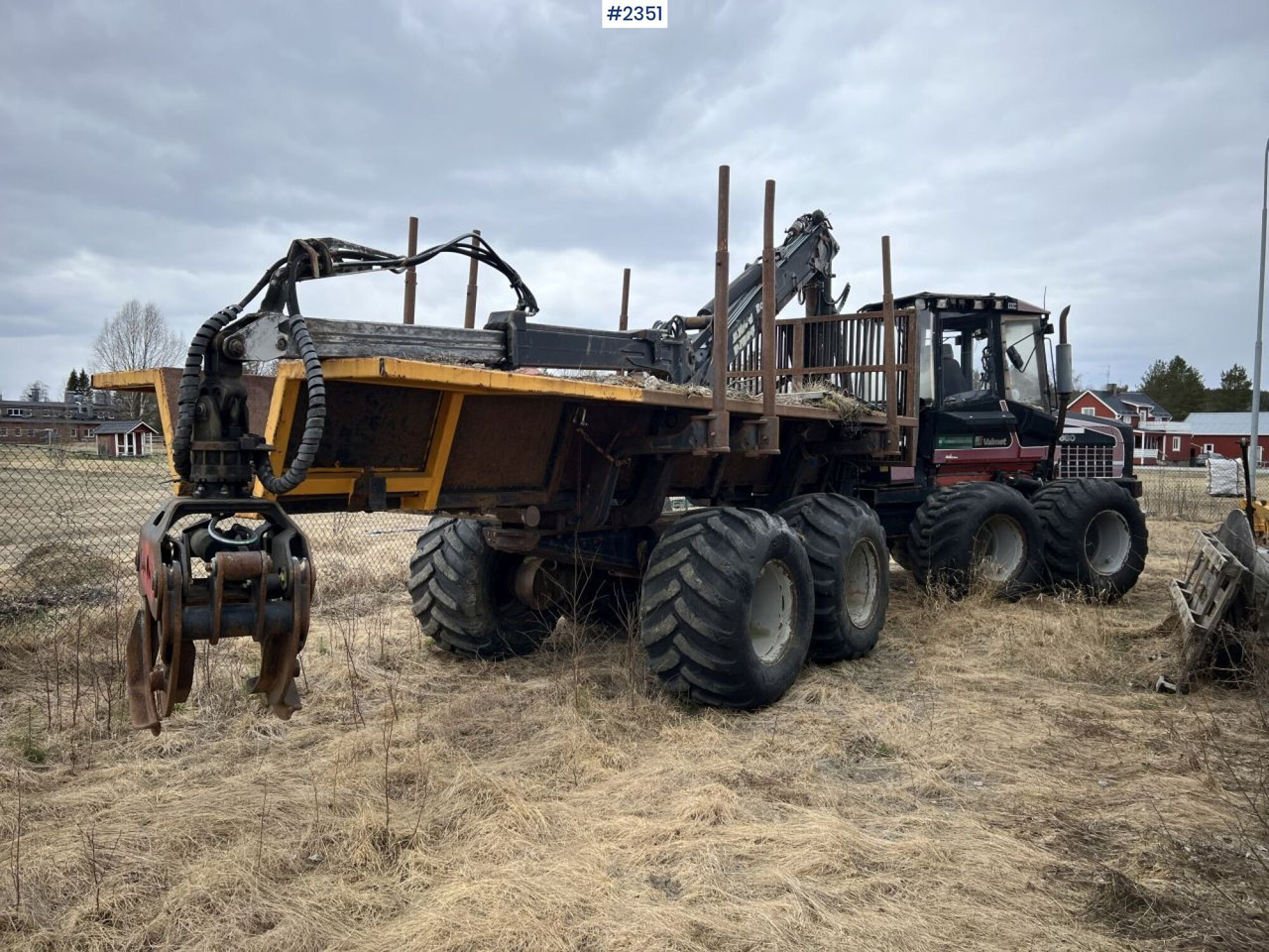 VALMET 860 FORWARDER - Porteur: photos 3 VALMET 860 FORWARDER - Porteur: photos 3