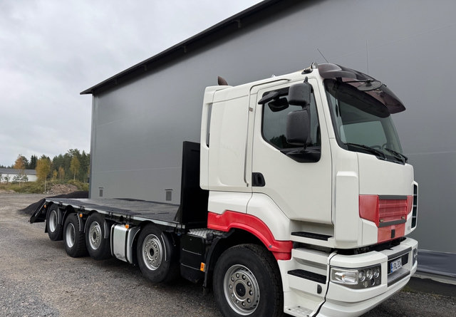 Camion plateau SisuR500 10x4: photos 7 Camion plateau SisuR500 10x4: photos 7