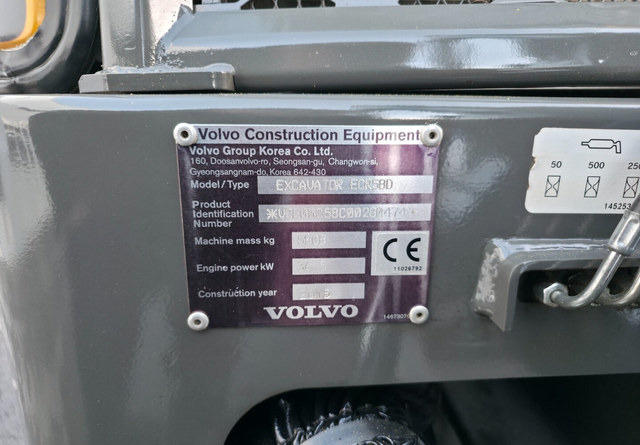 Pelle sur chenille VolvoECR58D + Engcon, Novatron: photos 20