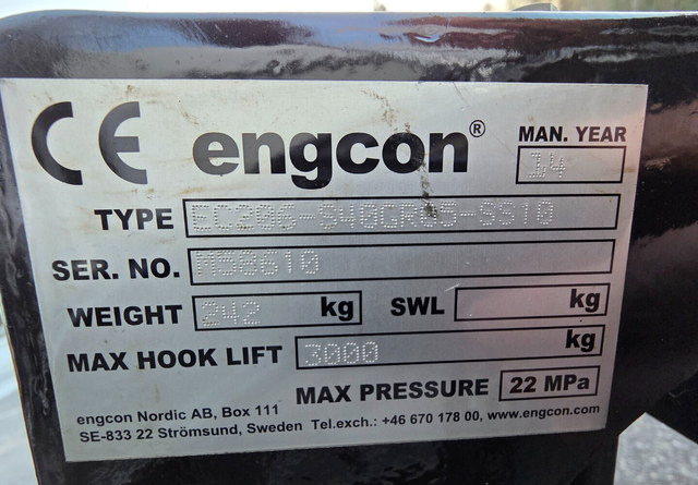 Pelle sur chenille VolvoECR58D + Engcon, Novatron: photos 19