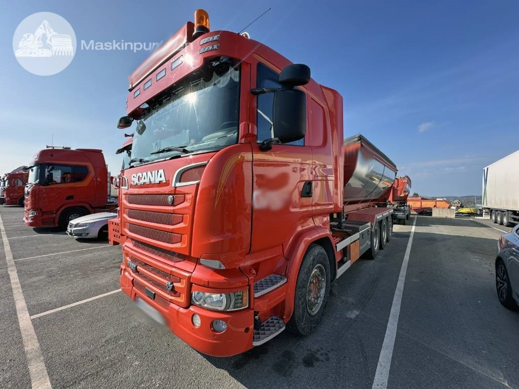 Scania R 520 LB - Camion ampliroll: photos 1 Scania R 520 LB - Camion ampliroll: photos 1