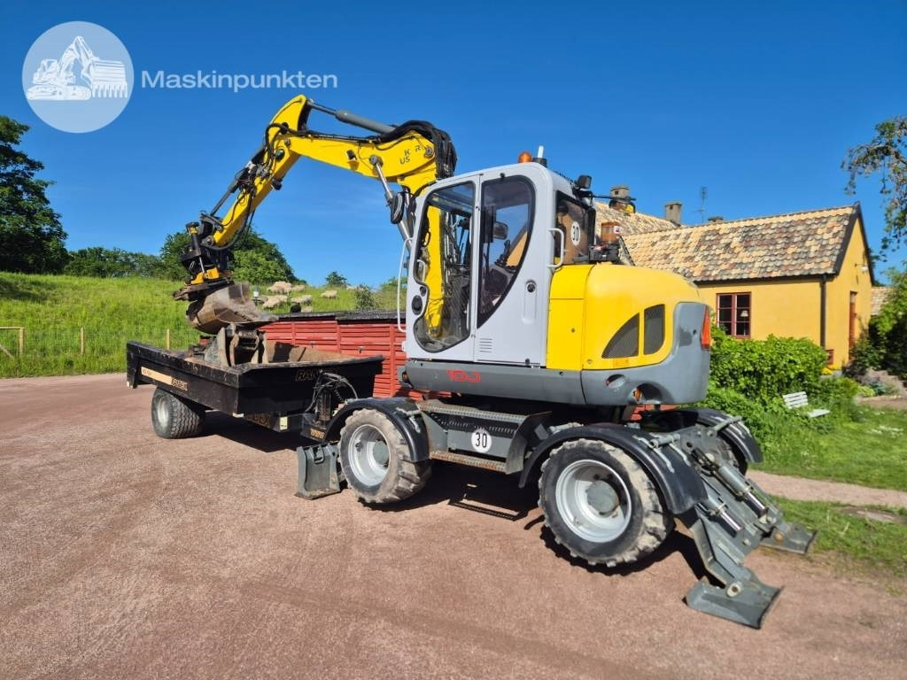 Wacker Neuson EW 100 med vagn - Pelle sur pneus: photos 3 Wacker Neuson EW 100 med vagn - Pelle sur pneus: photos 3