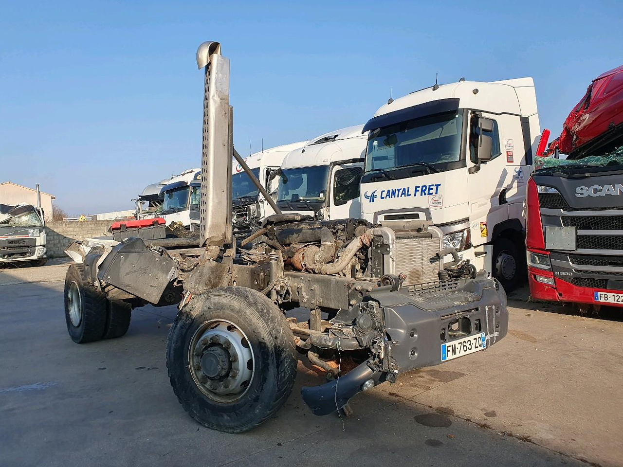 RENAULT D CITERNE HIGH KP 4X4 250 EUR6 - Frame/ Châssis pour Camion: photos 1 RENAULT D CITERNE HIGH KP 4X4 250 EUR6 - Frame/ Châssis pour Camion: photos 1
