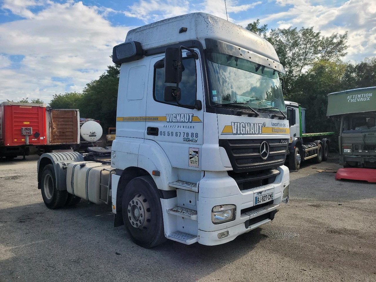 MERCEDES AXOR 1843 - Tracteur routier: photos 1 MERCEDES AXOR 1843 - Tracteur routier: photos 1