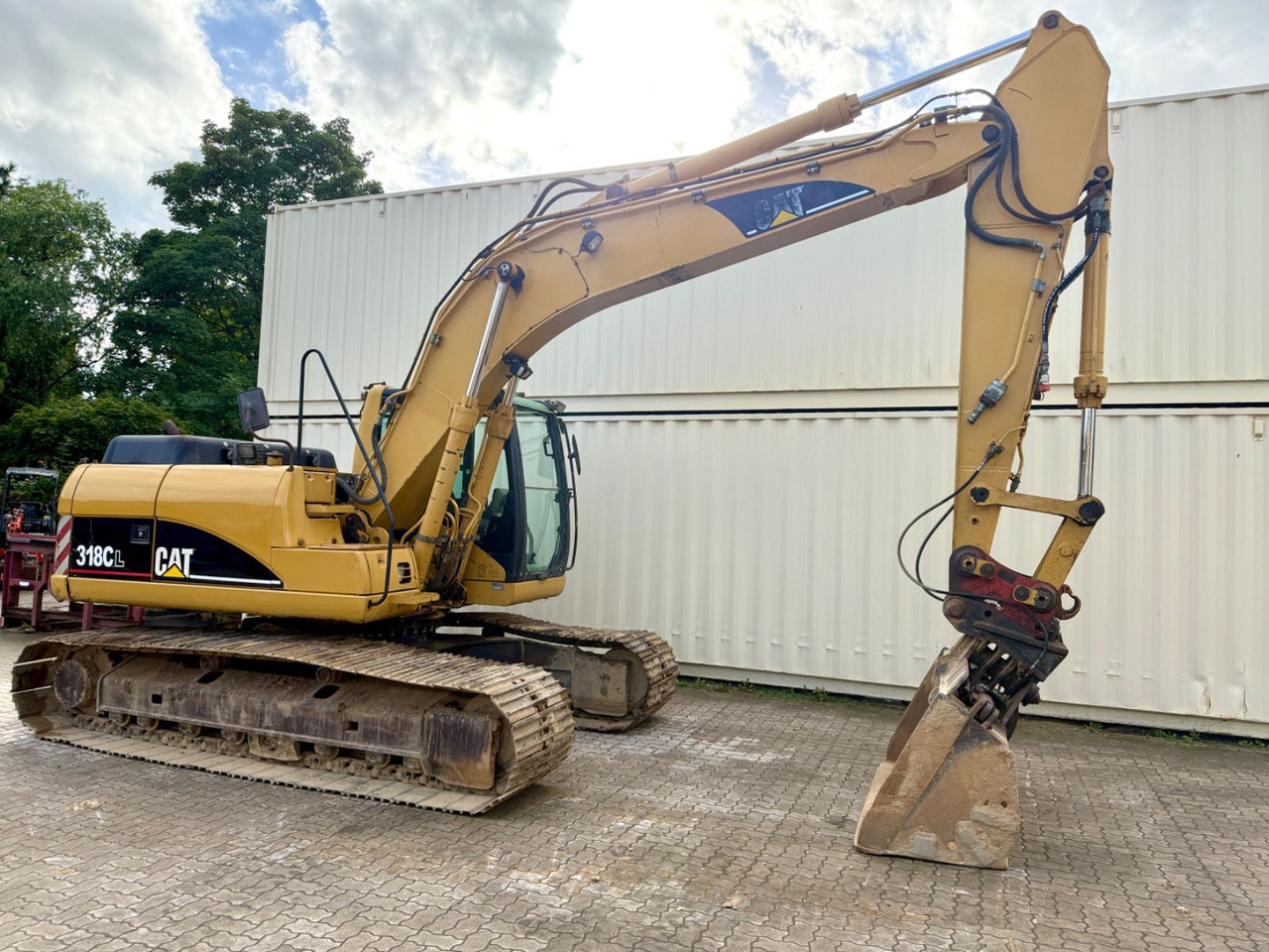 CAT 318CL / 2005 BJ / Deutsche Maschine - Pelle sur chenille: photos 4 CAT 318CL / 2005 BJ / Deutsche Maschine - Pelle sur chenille: photos 4