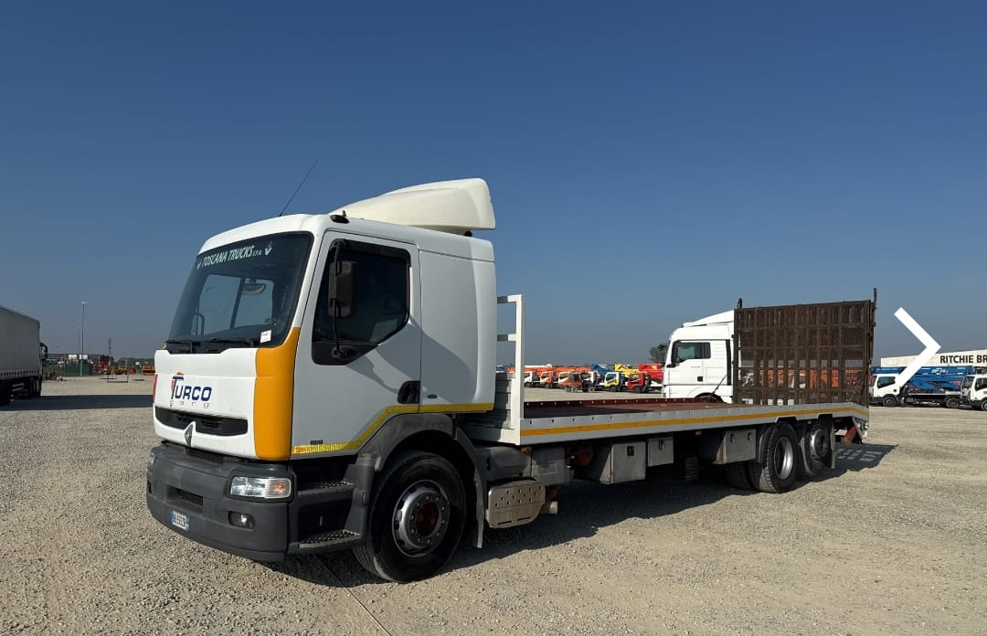 RENAULT PREMIUM340 - Camion plateau: photos 1 RENAULT PREMIUM340 - Camion plateau: photos 1
