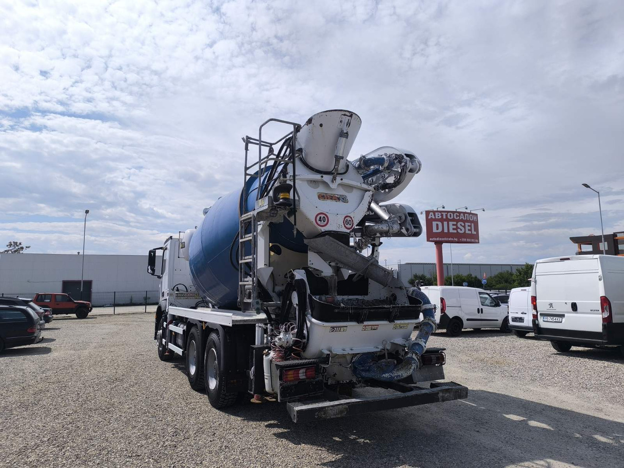 MERCEDES-BENZ AROCS 3342 CIFA MK25H - Camion malaxeur pompe: photos 5 MERCEDES-BENZ AROCS 3342 CIFA MK25H - Camion malaxeur pompe: photos 5