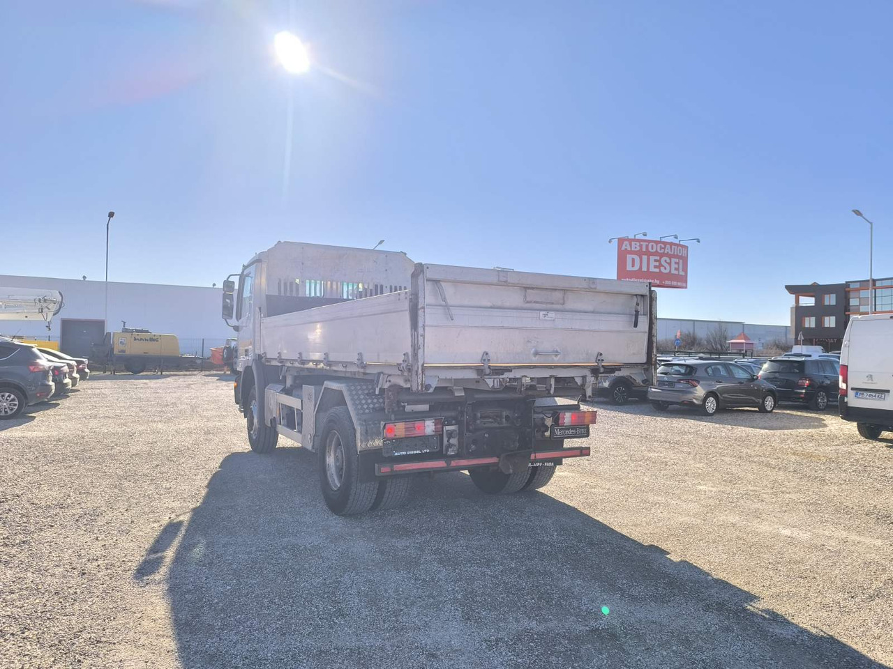 MERCEDES-BENZ Actros 1855 4X4 - Camion benne: photos 5 MERCEDES-BENZ Actros 1855 4X4 - Camion benne: photos 5