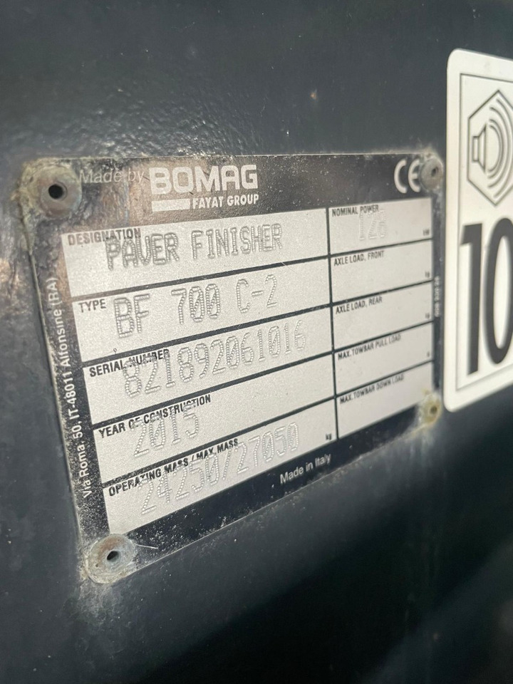 BOMAG IT BF 700 C-2 S500  Stage IV/Tier 4f - Finisseur: photos 2 BOMAG IT BF 700 C-2 S500  Stage IV/Tier 4f - Finisseur: photos 2