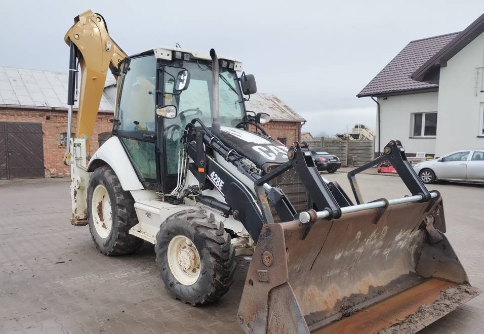 CAT Caterpillar 428E - Tractopelle: photos 4 CAT Caterpillar 428E - Tractopelle: photos 4
