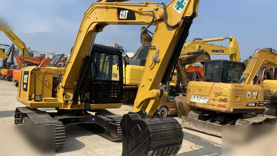 CATERPILLAR 308E2 - Pelle sur chenille: photos 2 CATERPILLAR 308E2 - Pelle sur chenille: photos 2