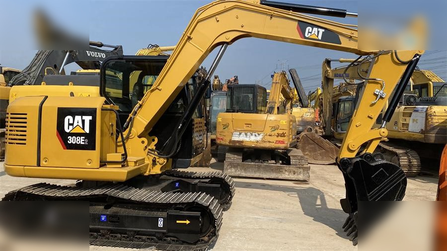 CATERPILLAR 308E2 - Pelle sur chenille: photos 1 CATERPILLAR 308E2 - Pelle sur chenille: photos 1
