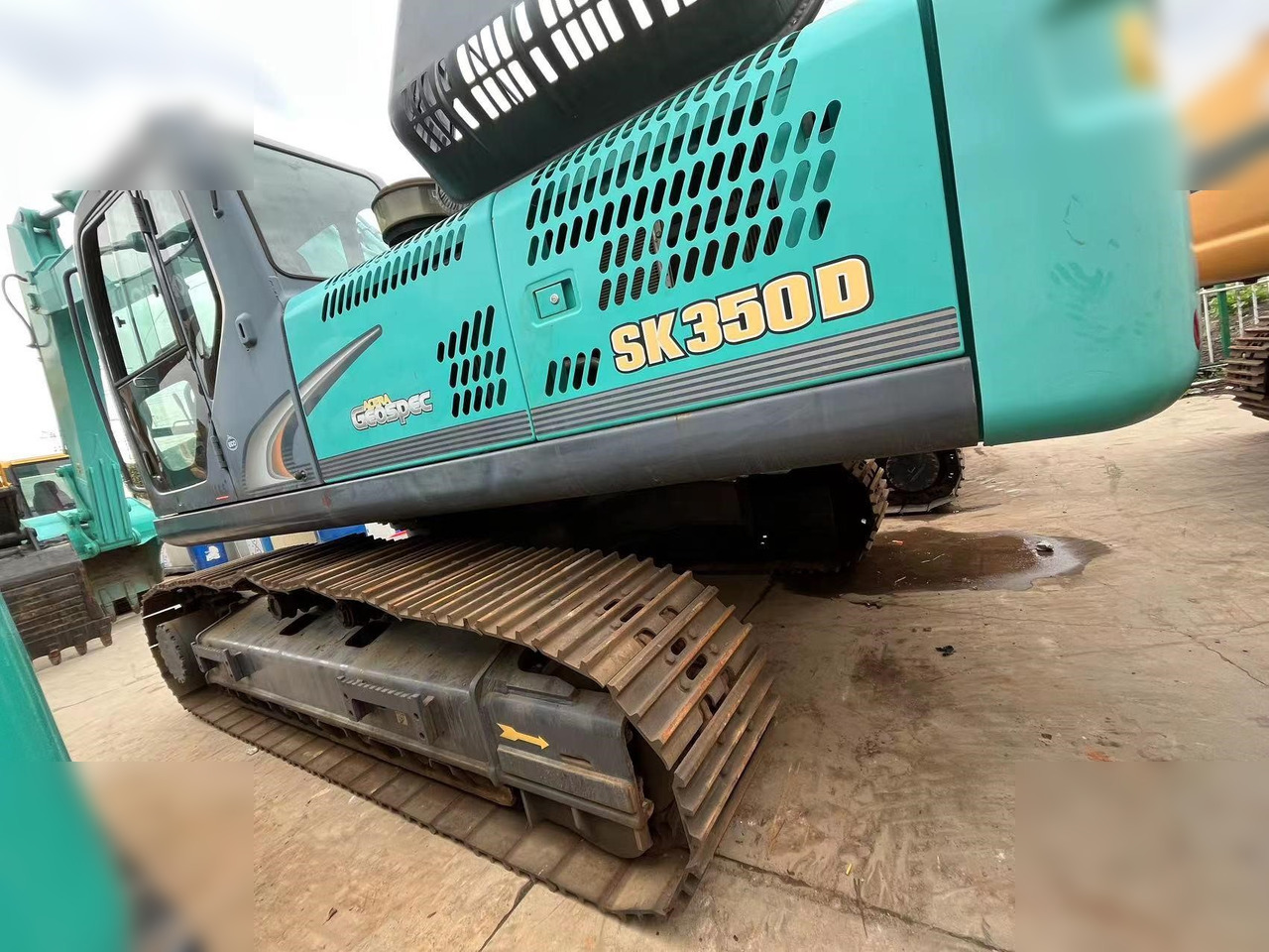 KOBELCO SK350D - Pelle sur chenille: photos 1 KOBELCO SK350D - Pelle sur chenille: photos 1