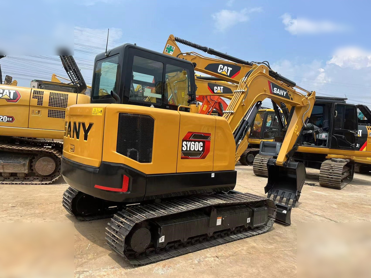 SANY SY60C - Pelle sur chenille: photos 3 SANY SY60C - Pelle sur chenille: photos 3