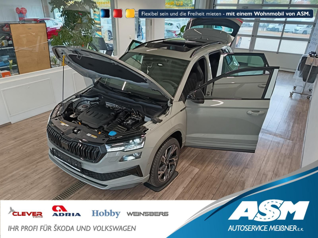 Skoda Karoq Sportline 2,0 TDI DSG 4x4*AHK*PSD*STD.HZG* - SUV: photos 1 Skoda Karoq Sportline 2,0 TDI DSG 4x4*AHK*PSD*STD.HZG* - SUV: photos 1