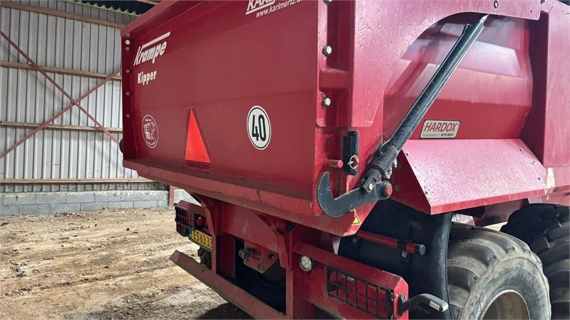 Krampe SK 550 Entreprenørvogn med Hardox kasse SK 500 - Benne agricole: photos 4 Krampe SK 550 Entreprenørvogn med Hardox kasse SK 500 - Benne agricole: photos 4
