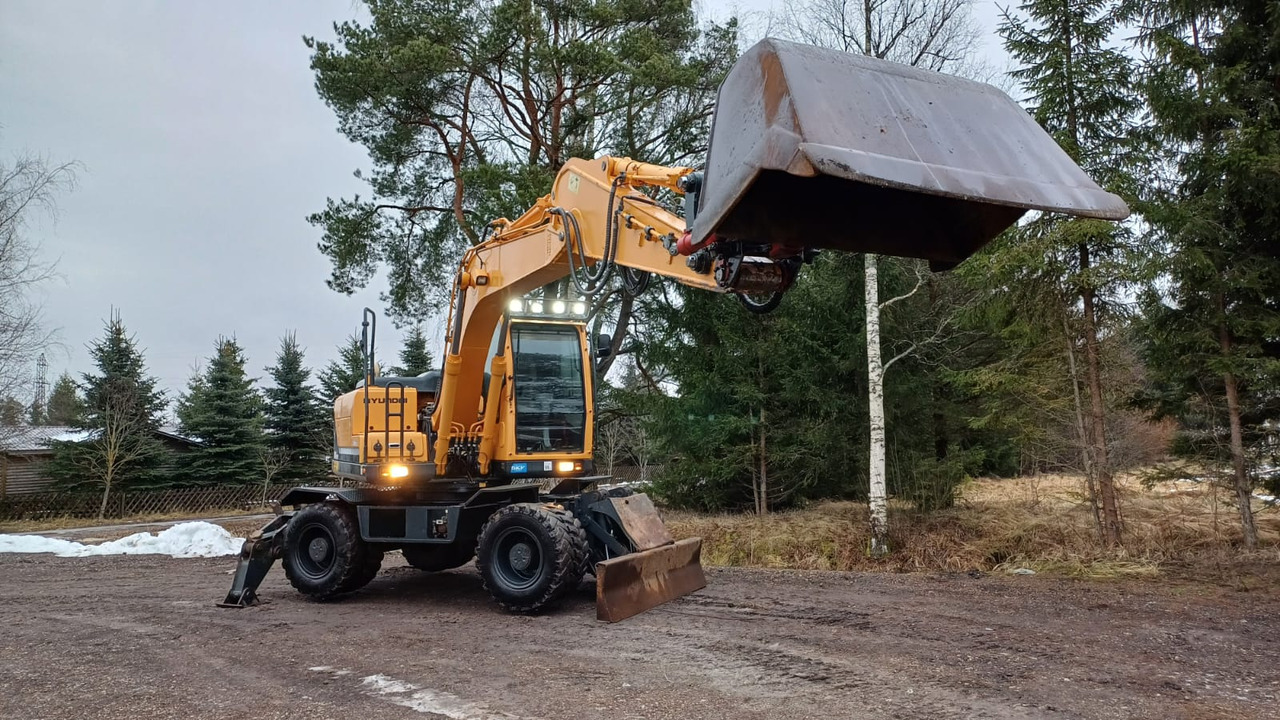 Pelle sur pneus Hyundai Robex 140W-9A: photos 10
