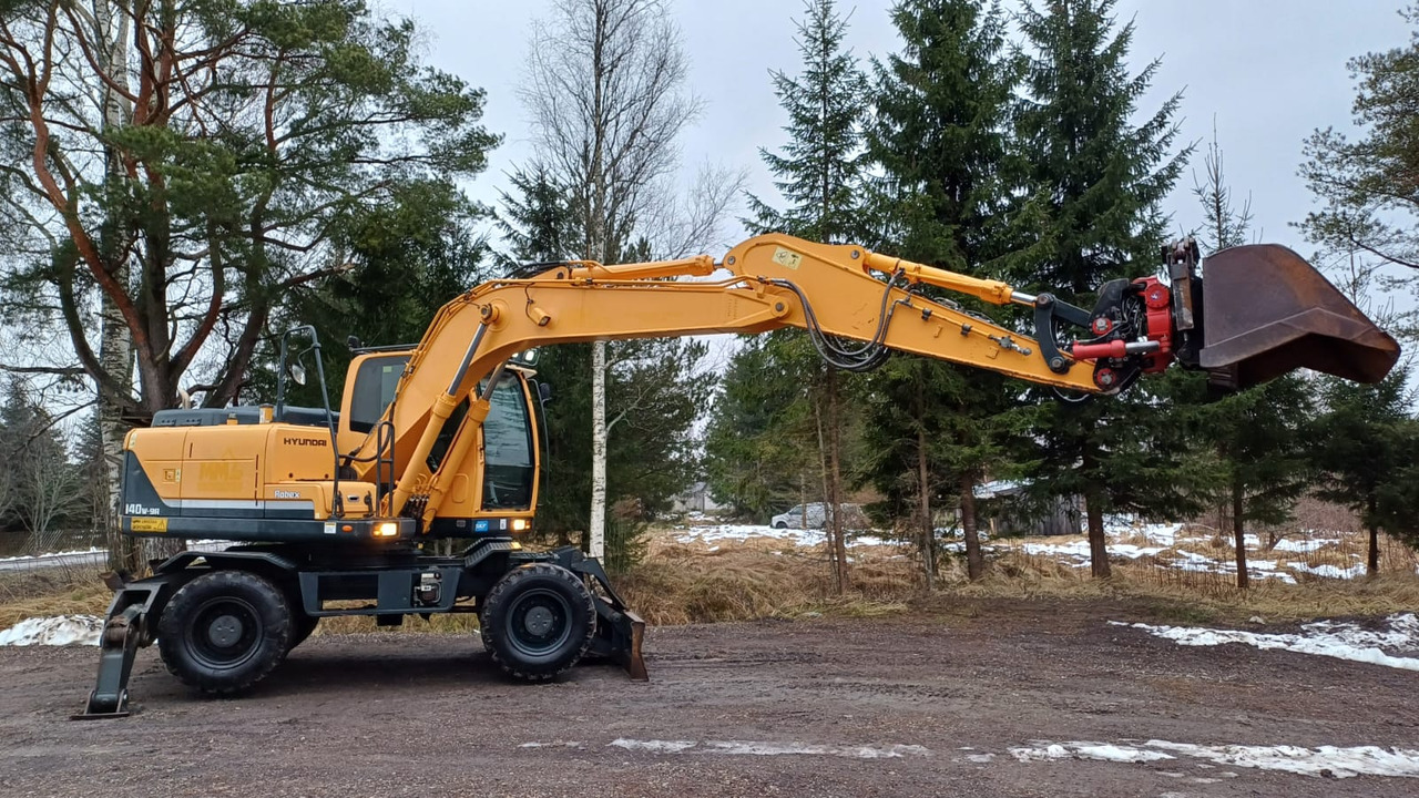 Pelle sur pneus Hyundai Robex 140W-9A: photos 9