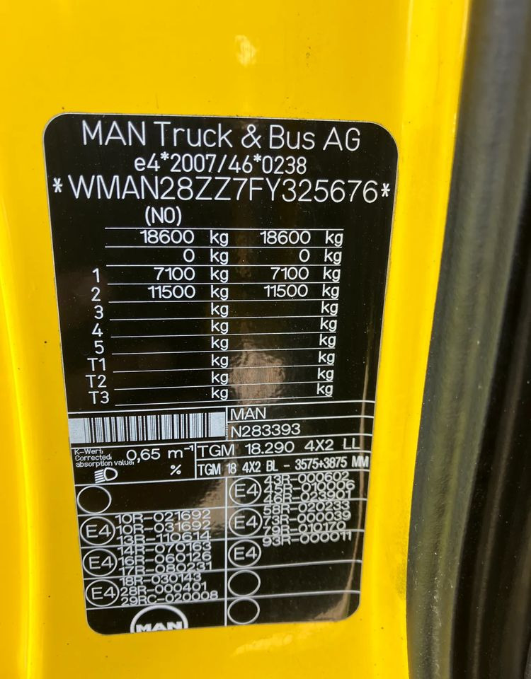 MAN MAN TGM 18.290 SYPIALKA chłodnia izoterma kontener - Camion frigorifique: photos 3 MAN MAN TGM 18.290 SYPIALKA chłodnia izoterma kontener - Camion frigorifique: photos 3