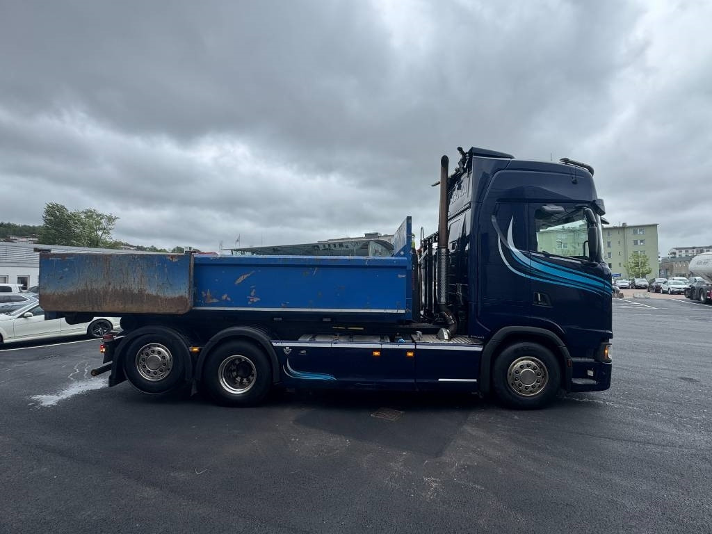 Scania S 580 6x2*4 Lastväxlare Hiab ink Flak - Camion ampliroll: photos 5 Scania S 580 6x2*4 Lastväxlare Hiab ink Flak - Camion ampliroll: photos 5