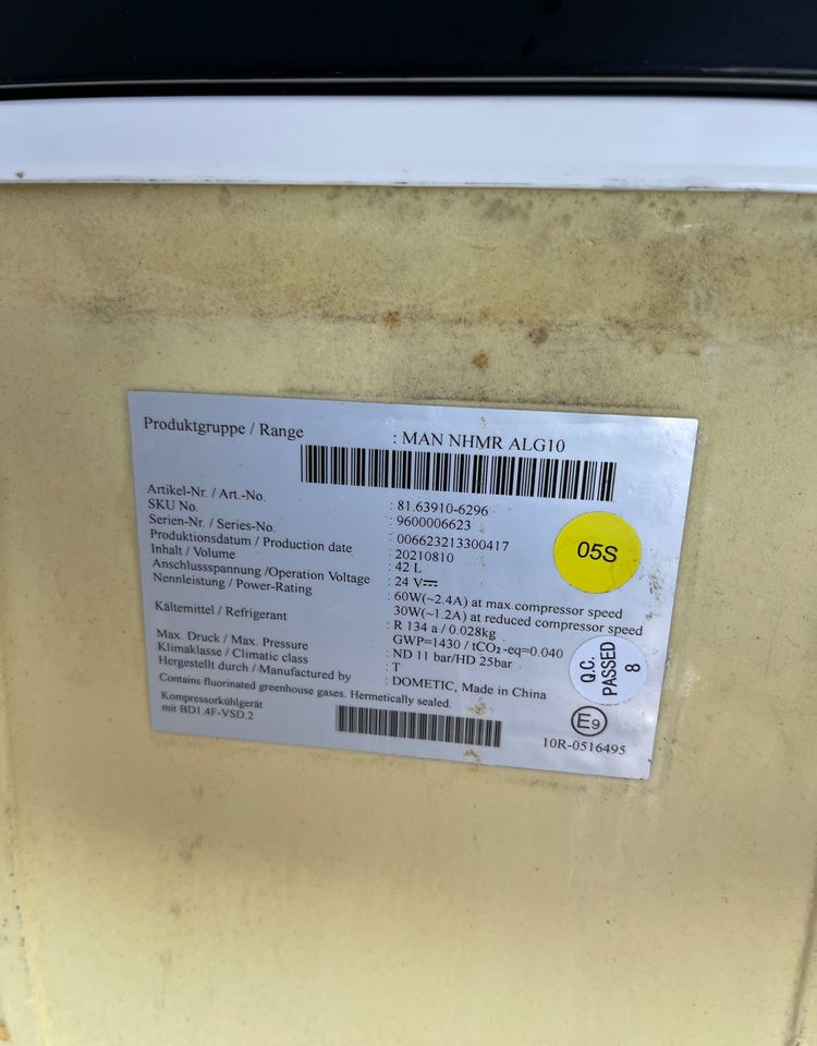 Lodówka MAN TG3 TGX nowy model chłodziarka - Cabine et intérieur pour Camion: photos 4 Lodówka MAN TG3 TGX nowy model chłodziarka - Cabine et intérieur pour Camion: photos 4