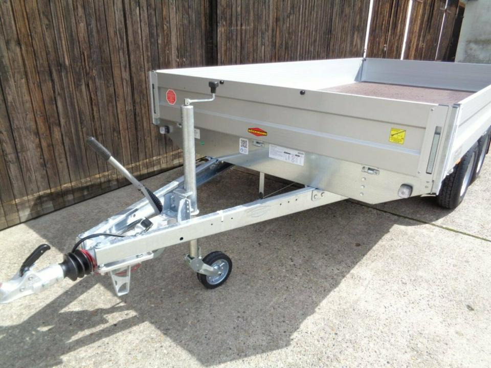 Böckmann HL-AL 4121/35 ECO PKW-Anhänger, 3,5 to.Hochlader, neu, - Remorque plateau: photos 2 Böckmann HL-AL 4121/35 ECO PKW-Anhänger, 3,5 to.Hochlader, neu, - Remorque plateau: photos 2