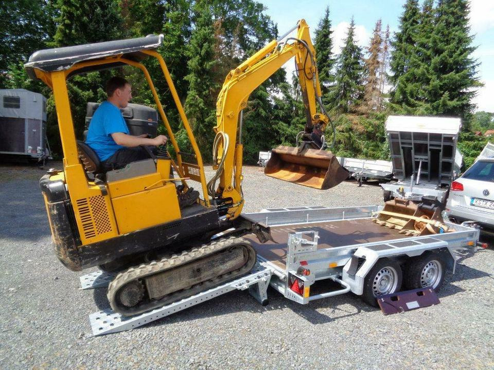 Remorque porte engin Böckmann, PKW-Anhänger, Baumaschinentransporter, 3,5 to. 100 km/h: photos 10 Remorque porte engin Böckmann, PKW-Anhänger, Baumaschinentransporter, 3,5 to. 100 km/h: photos 10