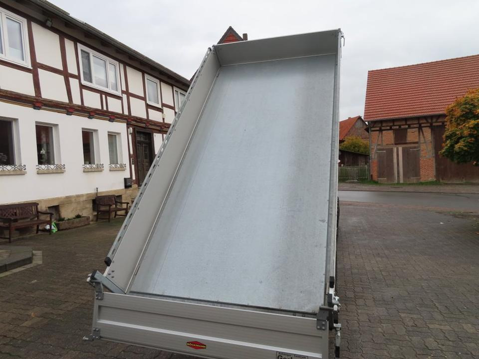 Remorque benne Böckmann, PKW Anhänger,Dreiseitenkipper, 3,5 to. Elektrokipper: photos 6