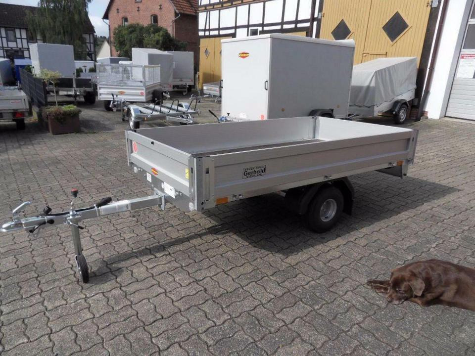 Böckmann PKW-Anhänger HL-AL 2514/75 Hochlader, 750 kg - Remorque voiture: photos 2 Böckmann PKW-Anhänger HL-AL 2514/75 Hochlader, 750 kg - Remorque voiture: photos 2