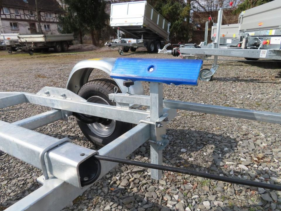 Böckmann, TPV, Bootstrailer, 550 kg, Stützrad, 100 km/h - Remorque bateau: photos 4 Böckmann, TPV, Bootstrailer, 550 kg, Stützrad, 100 km/h - Remorque bateau: photos 4