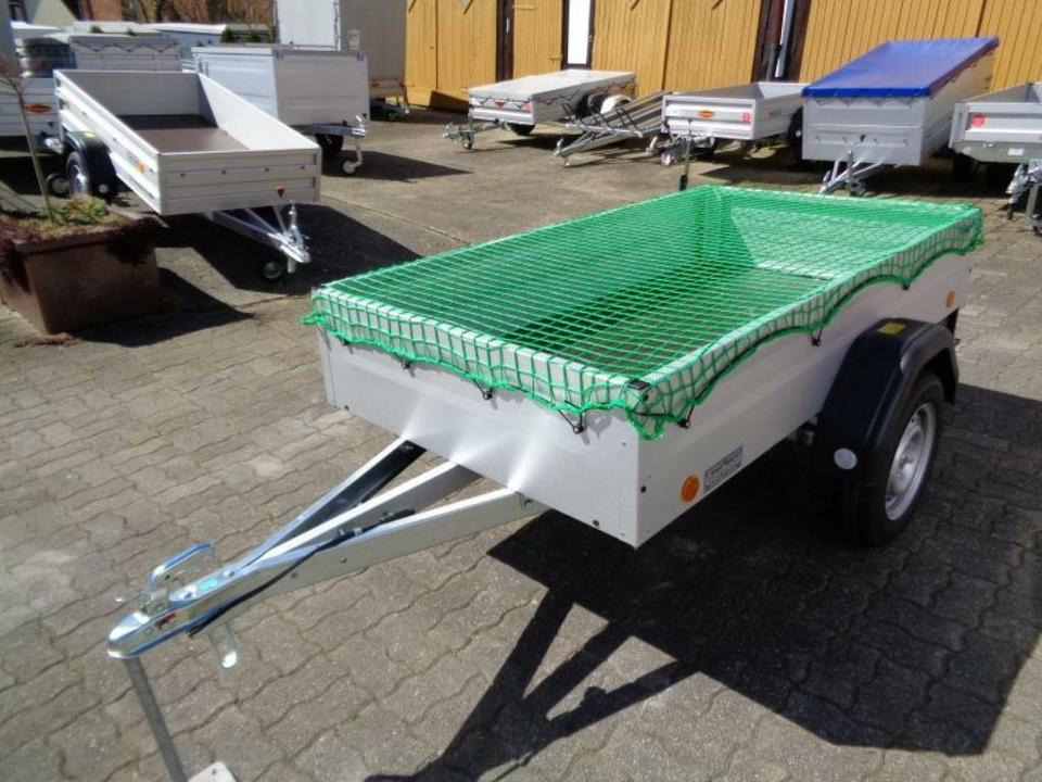 Böckmann- TPV PKW Anhänger,750 kg, neu mit Containernetz - Remorque voiture: photos 2 Böckmann- TPV PKW Anhänger,750 kg, neu mit Containernetz - Remorque voiture: photos 2