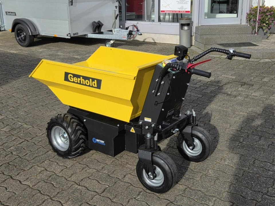 E Dumper Minidumper Mulde 500kg 48V Elektroschubkarre - Mini tombereau: photos 3 E Dumper Minidumper Mulde 500kg 48V Elektroschubkarre - Mini tombereau: photos 3