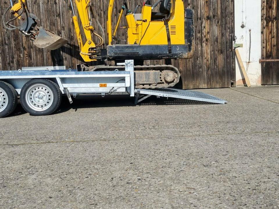 Remorque porte engin Maschinentransporter 3,5t, PKW-Anhänger 4,8 x 1,8m Mieten Leihen: photos 11 Remorque porte engin Maschinentransporter 3,5t, PKW-Anhänger 4,8 x 1,8m Mieten Leihen: photos 11