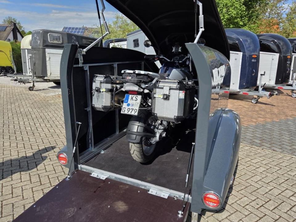 Remorque pour moto PKW Anhänger Motorrad Geschlossen Kofferanhänger 1000kg 100km/h: photos 10 Remorque pour moto PKW Anhänger Motorrad Geschlossen Kofferanhänger 1000kg 100km/h: photos 10