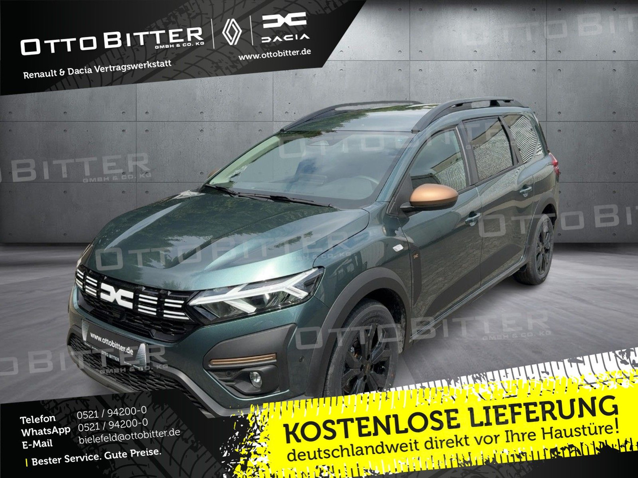 Dacia Jogger Extreme+ ECO-G 100 7-Sitzer FLÜSSIGGAS - Voiture: photos 1 Dacia Jogger Extreme+ ECO-G 100 7-Sitzer FLÜSSIGGAS - Voiture: photos 1