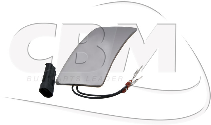 MEKRA HEATING MIRROR GLASS - VANHOOL VOLVO (10693447 | 3097299) - Rétroviseur pour Bus: photos 1 MEKRA HEATING MIRROR GLASS - VANHOOL VOLVO (10693447 | 3097299) - Rétroviseur pour Bus: photos 1