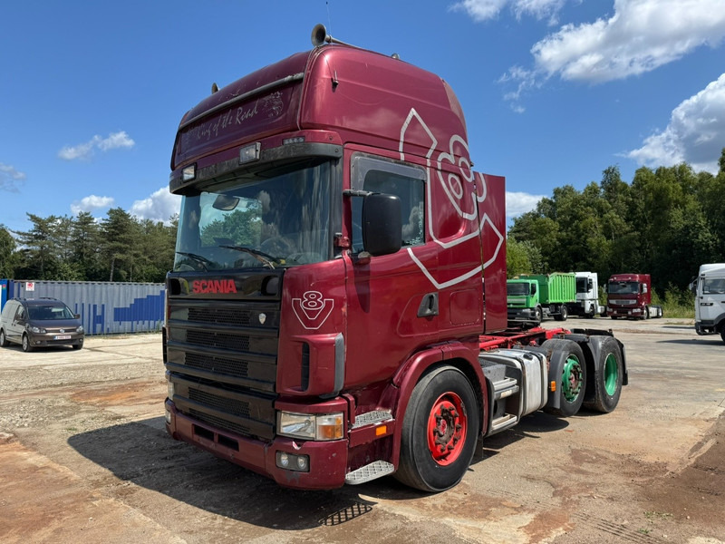 Tracteur routier Scania 164 - 480 (MANUAL GEARBOX / RETARDER / V8 / 6X2): photos 1