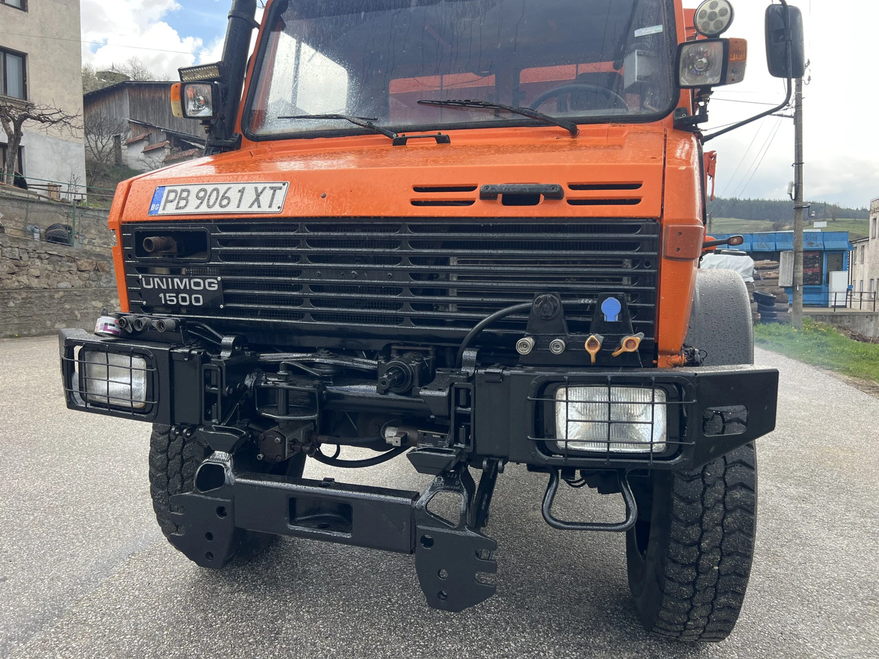 Engin de déneigement Mercedes-Benz UNIMOG U1500, 4х4, Самосвал: photos 10