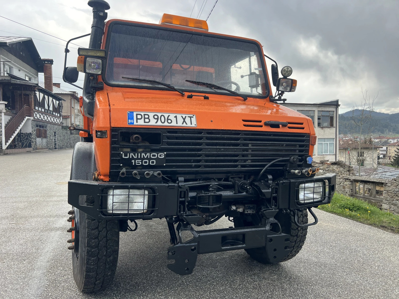 Engin de déneigement Mercedes-Benz UNIMOG U1500, 4х4, Самосвал: photos 12