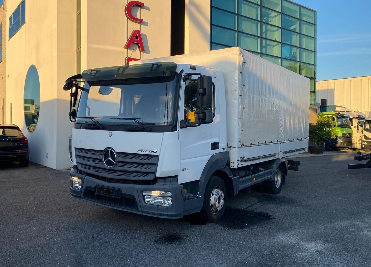MERCEDES-BENZ 816 ATEGO - Camion à rideaux coulissants: photos 1 MERCEDES-BENZ 816 ATEGO - Camion à rideaux coulissants: photos 1