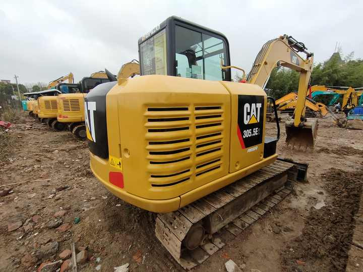 Pelle sur chenille Cat Machine Used Mini Excavator CAT305.5E Cat Used Excavator: photos 6