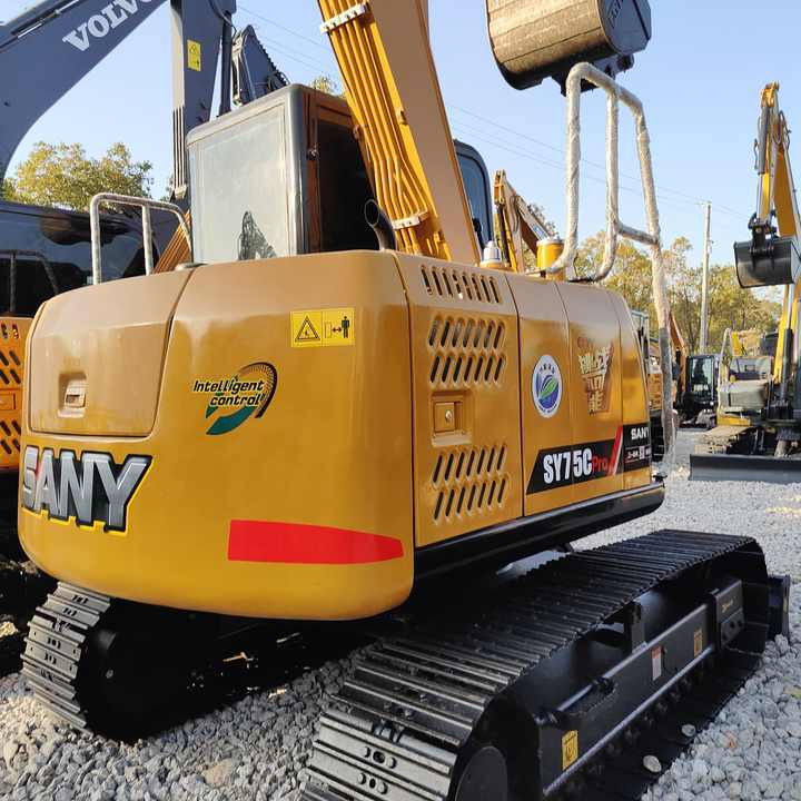 China Brand Used Sany Sy75c Mini Excavator 6ton Crawler Earth Digger Machine for Sale - Mini pelle: photos 2 China Brand Used Sany Sy75c Mini Excavator 6ton Crawler Earth Digger Machine for Sale - Mini pelle: photos 2