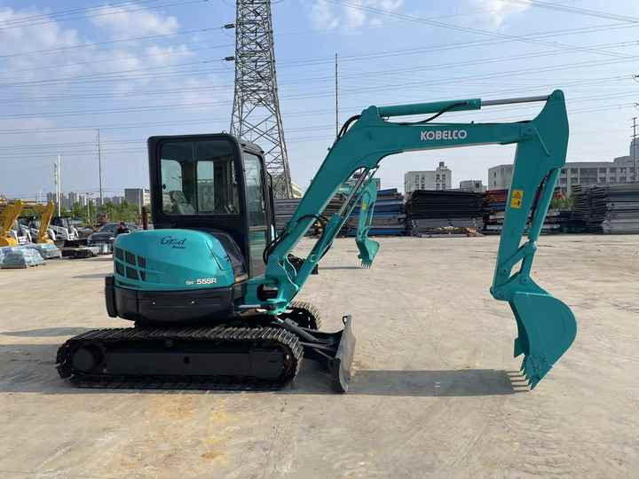 Used Mini Kobelco Sk55 5tons Excavator for Sale Used Construction Machinery Export - Mini pelle: photos 4 Used Mini Kobelco Sk55 5tons Excavator for Sale Used Construction Machinery Export - Mini pelle: photos 4
