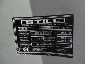 Still R60-25 RX60-25 - Chariot élévateur électrique: photos 5 Still R60-25 RX60-25 - Chariot élévateur électrique: photos 5